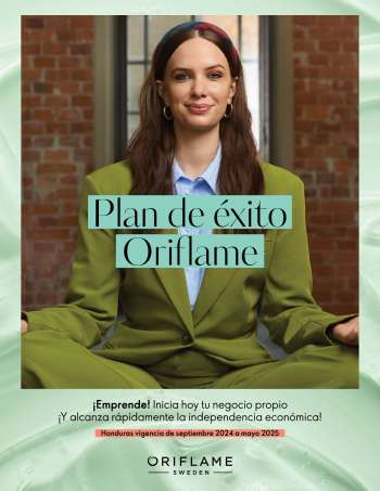 Folleto actual Oriflame - 1.9.2024 - 31.5.2025.